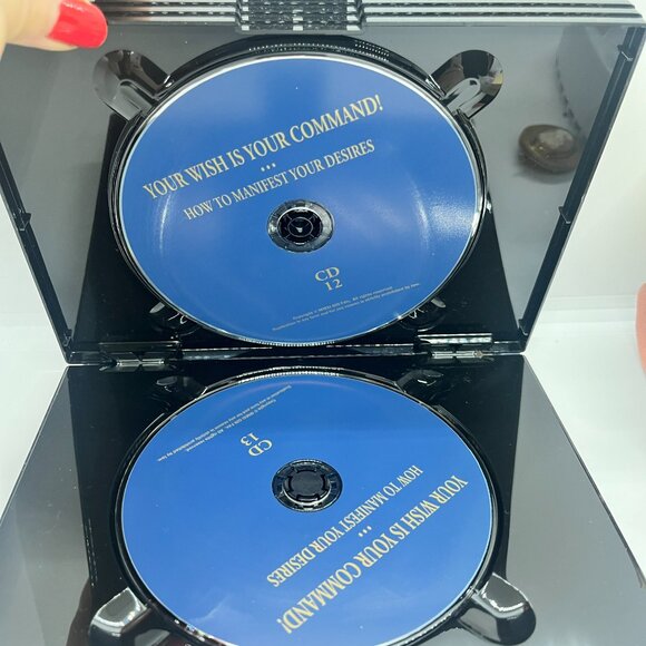 YOUR WISH IS YOUR COMMAND HOW TO MANIFEST YOUR DESIRES KEVIN TRUDEAU 14 CD SET - Picture 6 of 7